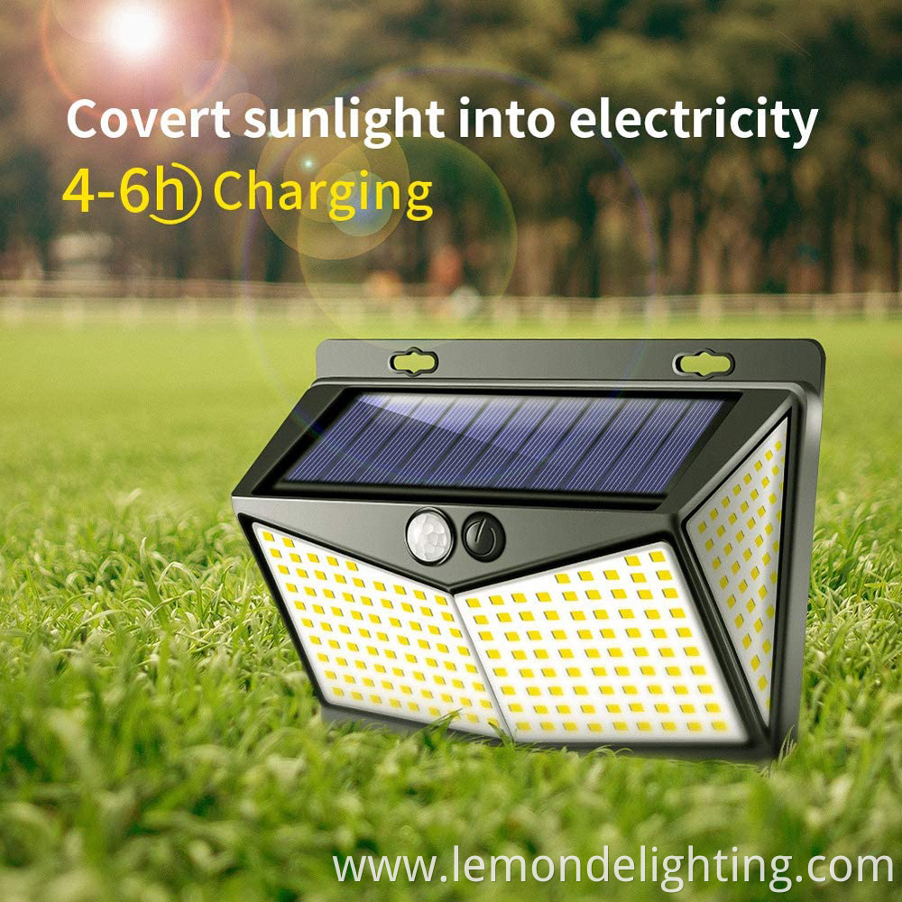 Outdoor Solar LED Wall Light